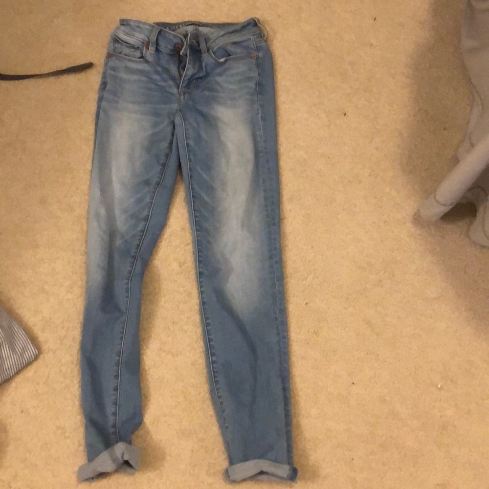 pretty new jeans from American eagle!